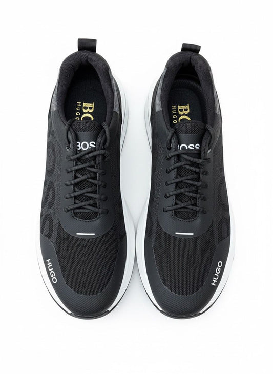 Black Boss Lace-Up Sneaker