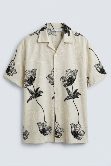 Beige Zara Shirt