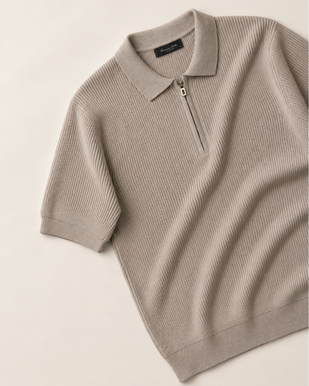 Beige Massimo Dutti T-shirt